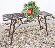 DanDiBo Ambiente Panca Giardino 77824"Cuccio B-83 Centimetri di mobili da Giardino in Metallo