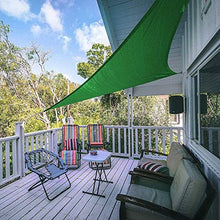 Jonist Ombra Vele Sole, Triangolare ad Angolo retto Tessuto Oxford Anti-UV 95% Protezione Solare Protezione Solare Tettuccio Impermeabile, Corda Gratuita per Patio Esterno Giardino Prato Pergola De