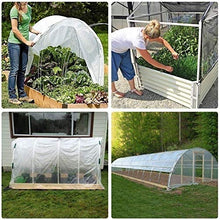 YJFENG Riparo per Piante Succulente, Tela Cerata Trasparente Impermeabile, Parabrezza in PVC da 0,12 Mm con Asola in Metallo, per Giardino con Patio Esterno (Color : Chiaro, Size : 3X5M)