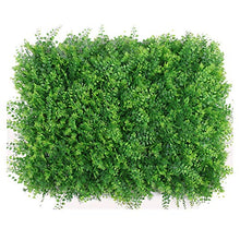 PQXOER Siepe Artificiale per Balcone Recinzione Artificiale siepe di bosso Pannelli Mat pianta Piante Artificiali Utilizzare for Recinzione Muro Erba Verde Sfondo 12 Pezzi Pannelli Artificiale