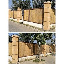 Balcone Protezione Bordo di Recinzione di bambù Schermata Privacy bambù Robusto 3 Cm di Diametro Resistente agli Agenti Atmosferici Copertura di Balconi, Pareti del Giardino, Balconi