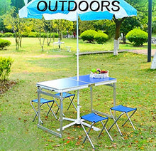 DGHJK Tavolo Pieghevole Piccolo Tavolo da Campeggio in Alluminio Regolabile in Altezza Leggero Pieghevole Portatile Quadrato - Tavolo da Pranzo - Tavolo per Computer (Colore: Verde)