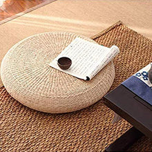 AYCYNI Cuscino da Pavimento Tatami, Stile Giapponese Traspirante Traspirante Traspirante Rotondo futon futon futon futon Vela Navigazione dial 23.62 Pollici, Tazza di Mais,Moodle.