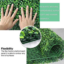 Balcone Protezione LSXIAO Recinzione sulla Privacy Schermo Verde Siepe Artificiale Prato Anti-UV Impermeabile con Fascetta Cortile Recinto da Giardino Esterno, 20 Dimensioni