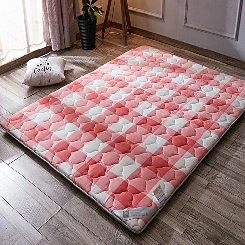 hxxxy Dormitori Tatami,Molto Spesso Japanese Materasso Letto futon-E 100x200cm(39x79inch)