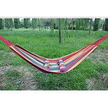 Yardwe Amaca Altalena Amaca Amaca all'aperto Multifunzionale per Campeggio Viaggi 280x80cm (Rosso)