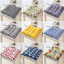 HYLX Cuscino Sedile, Cuscino Sedia, Cuscino Sgabello Rotondo, Cuscino Sedia Floreale Antiscivolo in Cotone Spesso, per Giardino, terrazza Esterna