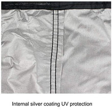 LKHF Fodera per Sedia sospesa, Fodera Protettiva per Sedia da Esterno con Cerniera, Resistente al 100% Impermeabile 700D Oxford Altalena a Uovo, Fodera Invernale 190x115cm (Grigio)