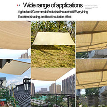 ZXCVBAS Telo Ombreggiante,Rete Ombreggiante,Telone Ombreggiante,Panno Parasole 90% Protezione Solare, Bordo con Nastro in Tela Cerata Parasole con Occhielli, Rete Ombreggiante,4x8m(13 * 26ft)
