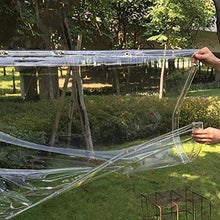 Panno Impermeabile Resistente all'Acqua Trasparente Resistente, Addensare Rivestimenti per Pavimenti in PVC per Tende da Campeggio per Tende da Campeggio, Pesca, Giardinaggio, 600g / ㎡