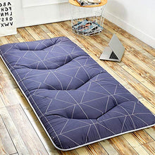 Materassi Futon, 5 cm Materasso Spesso in Flanella Materassino Traspirante Materasso per Dormitorio per Studenti Materasso da Camera Antiscivolo Tatami,A,90 * 200cm/35 * 79 inch