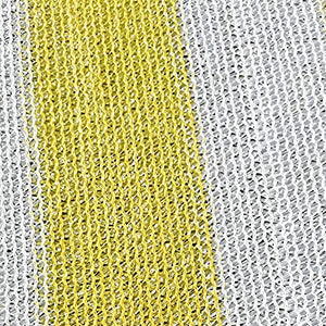 GZHENH Panno Ombra Rete Ombreggiante Telo Ombreggiante per Piante Sun Mesh Terrazza Posto Auto Coperto Balcone Traspirante Pannello Ombreggiante, Personalizzabile (Color : Yellow, Size : 2x4m)