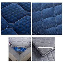 HUATAN Materasso Tatami Futon Pieghevole, Spugna Morbido Materasso Traspirante Antiscivolo tappetini Addensare Trapuntato Morbido Antidecubito Materasso futon,C,90 * 200cm/35 * 79 inch