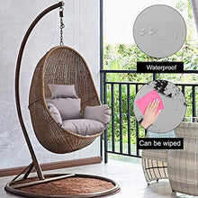 lā Vestmon Cuscino per Sedia a Dondolo, Cuscino per Sedia a Dondolo per Amaca Cesto per Appendere Schienale Spesso con Schienale per Cuscino per Giardino Interno Cortile Esterno (Non Include Sedia)