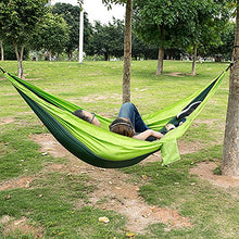 PPOGOO Campeggio Amaca 270x140CM 300KG in Nylon Leggero Amaca per Escursioni Campeggio Viaggi e Cantiere