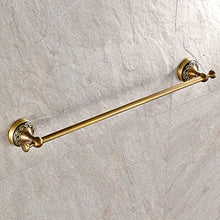 Weare Home Ottone Portasciugamano Bronzo Antico Montato Accessori Bagno in Ottone Retro Attrezzo Antiquato Asciugamano Ripiano Asciugamano