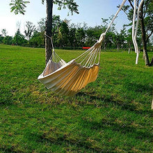 Amaca Portatile per Sedia da Campeggio per Esterni da Campeggio da Giardino Swing Garden Beach Travel Load Borsa da Trasporto 200 * 150 Cm 150Kg-Bianca