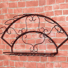 LHQ-HQ Wine Rack Holder Vino del Metallo a Parete Wine Rack della Decorazione della casa del Vino Display Stand Safe And Wine Stabile Porta 7 Bottiglie