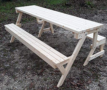 PT200 Panca tavolo in legno di abete da 6 persone dim. 200x135x78 cm prezzo € 295,00