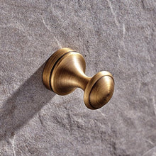 Weare Home Antico in ottone da parete Lunedì Retro Deko Bronzo di da bagno di asciugamano gancio cappotto di cappelli kleder gancio, Ottone, retro Bronze, 5 pezzi