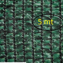 RETE ROTOLO 5mt TELONE OMBREGGIANTE FRANGIVISTA FRANGISOLE COPERTURA VERDE - 5m X H 2mt - PER RETE METALLICA