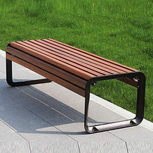 Household Products Sedie da Giardino, panchine da Esterno, panchine, panchine da Patio con braccioli Schienale, panchine da Patio Anti-corrosione e Resistenti al Sole, per Giardino/Veranda/Balcone
