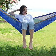 ZZL Amaca da Viaggio Bed Swing Bed Camping Hammock Leggerie A Rete Singola per Giardino Beach All'aperto Durevole