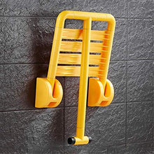 Sgabello per Doccia Sgabello da doccia Sgabello doccia Sgabello da bagno Sgabello da bagno Pieghevole Pieghevole a muro Mobile Ausiliario Bagno Ausiliario Peso 200Kg Sedia da bagno (Colore: bianco)