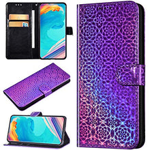 Robinsoni Custodia Compatibile con Nokia X7 Cover Libretto Magnetica Cover Portafoglio Pelle PU Antiurto Cover Silicone Custodia Taccuino Cover 360 Gradi Telefono Custodia Signorile Viola