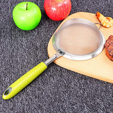 UPKOCH Filtro in Acciaio Inossidabile a Maglia fine Filtro per schiumarola colino setaccio Cucchiaio Filtro Filtro zuppa Filtro attrezzo da Cucina 14 cm