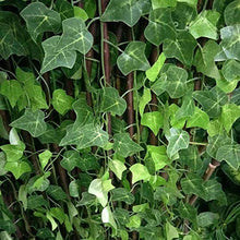 YUXO Artificiale Siepe Finta Foglia Edera 2.1M Viti Decorative Artificiali Foglie di edera Ghirlanda di Vite Foglie finte Articoli Decorativi per Feste Nuziali Antivento Privacy