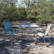 Lafuma LFM1961 Sedia Pieghevole, Azzurro, 62x57x100 cm