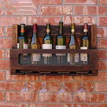 CYQ Portabottiglie portabottiglie portabottiglie in Legno massello portabottiglie portabottiglie in Vetro Alto portabottiglie Industriale retrò