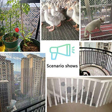 Rete di Plastica del Recinto,animale Domestico Bambino Balcone Scale Rete di Sicurezza Pianta E Sciabica da Giardino Protezione Delle Verdure Reti da Riproduzione per Pollame A Filo di Pollo