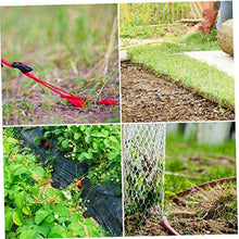 Materiali 50PCS Mobili da giardino a forma di U Lawn Nail U-Nail Giardino Prato fissaggio Nail Pioli reticolato incatramata di fissaggio per unghie