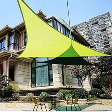 Vele parasole LQ Ombra Cloth Triangolo Canopy, Super Resistente, più Spesso, di Blocco la dannosa Luce, Sole Vela Ombra for Patio Yard pergolato Esterno Giardino, Tende da Sole Shelter