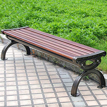 household items Panca da Esterno, Panca anticorrosiva in Fibra di Carbonio, Sedia con Struttura in Alluminio pressofuso, può ospitare 2-3 Persone