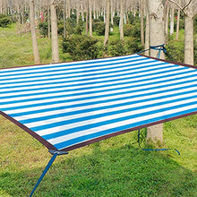 Tende da Sole, Vele Ombreggianti, Antistrappo, Azzurro, Lunga Vita, Protezione Solare UV, Anti età, HDPE, Campeggio, Giardino, Pergola, Esterno, Telo Ombreggiante (Color : Blue, Size : 3m X 4m)