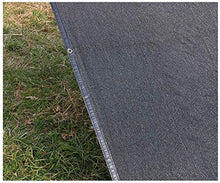 Telo Ombreggiante, Tessuto all'ombra al 90% Tessuto for ombrellone con passacavi for Copertura pergola, Nero (Size : 8m x 8m)