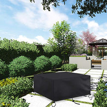 ValueHall Copertura per Braciere Rettangolare Copertura Quadrata per Braciere da Giardino Fire Pit Cover Tessuto Oxford Copertura del Pozzo del Fuoco V1C06 (84 x 84 x 44cm)