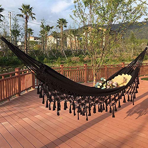 Amaca Amaca Per 2 Persone Boho Grande Frangia Brasiliana In Macramè Doppia Amaca Deluxe Altalena Sedia A Rete Outdoor Indoor Hanging Deco