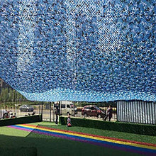 LAIGUI Decorazione del giardino Ombra della copertura della maglia tendalino parasole Camo Rete, camuffamento blu netto protezione solare Reti for coperture dell'automobile decorazioni Camping Spiaggi