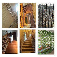 WaiMin Rete Decorativa in Nylon for Scale Balcone Rete Protettiva Scuola Materna Rete antisfondamento Rete for Gatti Rete di Sicurezza for Bambini Decorazione Protettiva for Giardino