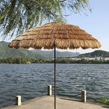 HZK Ombrellone Imitazione Paglia Ombrello Esterno Ombrello 250 Cm Outdoor Market Tabella Ombrello Terrazza Ombrello di Spiaggia ombrellone Ombrellone LDFZ WDDT