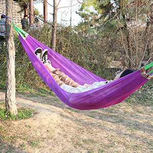 Amaca Amaca Doppia Da Esterno Panno Da Paracadute Portatile Zaino Da Esterno Per Adulti Sopravvivenza Da Viaggio