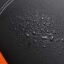SONGMICS Poltrona Girevole da Ufficio, Direzionale, Ergonomica, Portata Massima 150 kg, Arancione