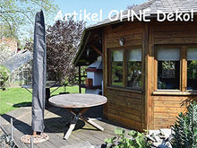 Perel Garden OCP-L Custodia per Ombrello del Diametro Massimo: 450 cm, Antracite, 64 x 64 x 250 cm
