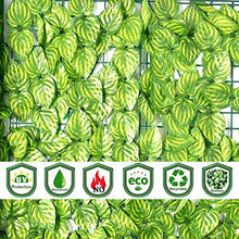 YUNSHAO Green Faux Trellis Balcone Screening Privacy Privacy Parete Parete Landscaping Garden Recinzione UV Fade protetta, 1m x 3m