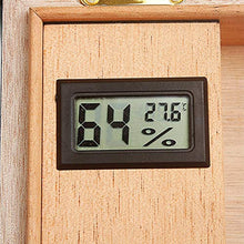 WAWAYU Portasigari, Cigar Box Legno di Cedro di Sicurezza Mini Portatile Cigar Humidor Pianoforte lacca con Finestra di visualizzazione Sigaro Casella di visualizzazione (Size : A)