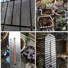 BRFDC Tessuto Solare Sunblock Shade Ploth con Occhielli per Coperture Auto per Piante da Giardino Tessuto Ombreggiante al 75% (Taglia : 4x5m)